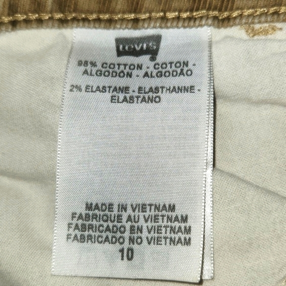 LEVIS WOMENS CORDUROY JEANS SLENDER BOOT CUT 526 - Picture 8 of 13